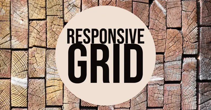 Responsive grid in 2 minutes with CSS Grid Layout