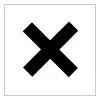 An X icon
