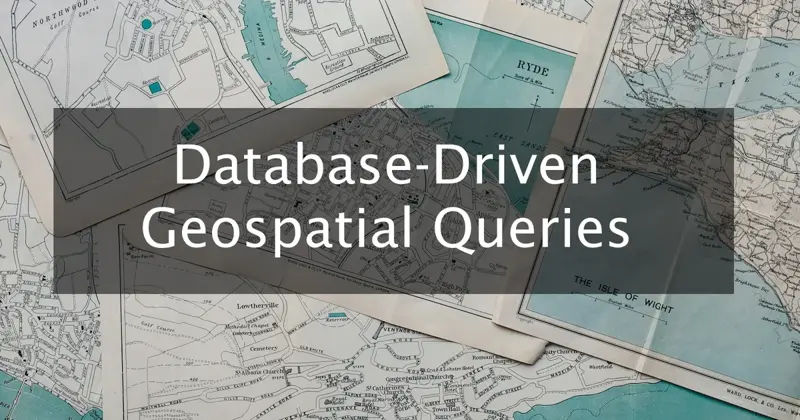 Managing Geographic Zones with GeoJSON and MariaDB