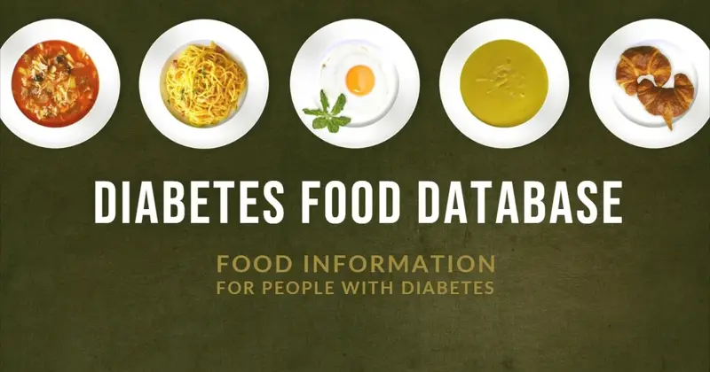 Introducing the Diabetes Food Database