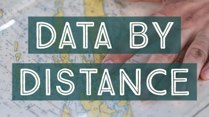 Data by Geographic Distance
