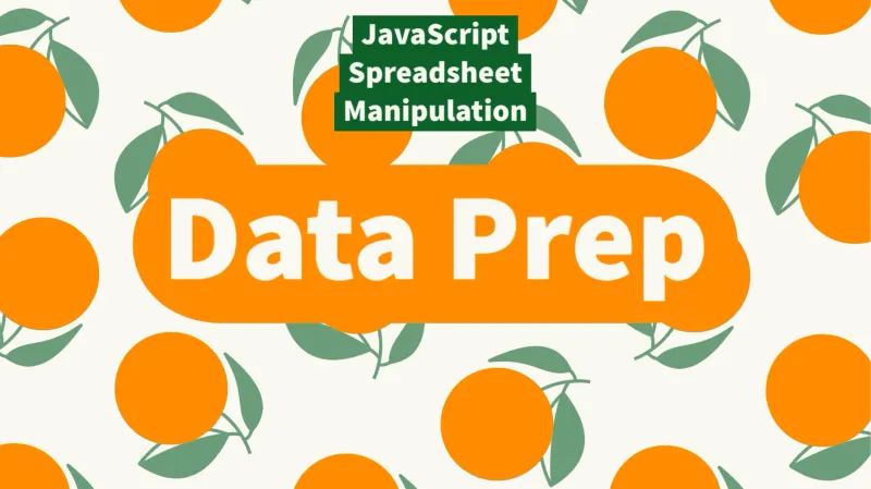 Using JavaScript to Work with Spreadsheets, Part 1: The Shape of the Data