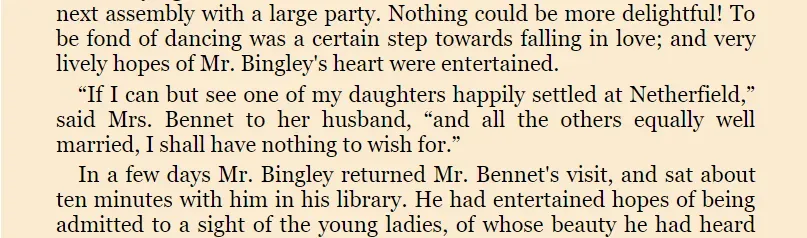 Prose where there is no empty lines between paragraphs, making them hard
notice