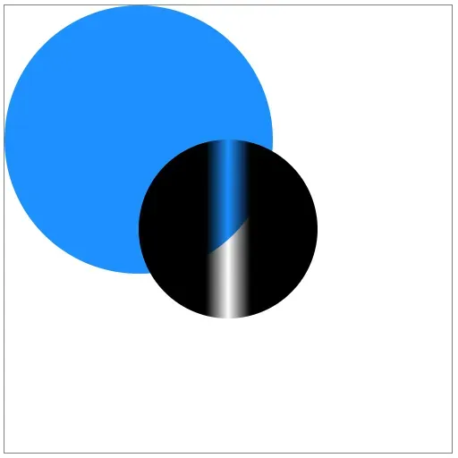 The same image, but the cutout doesn't have clear cut edges, but instead a
smooth horizontal transition from black to transparent and back to
black