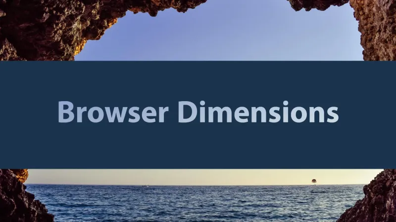 Getting Browser Width & Height