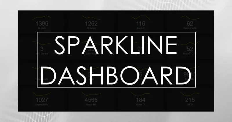Building a Sparkline Dashboard