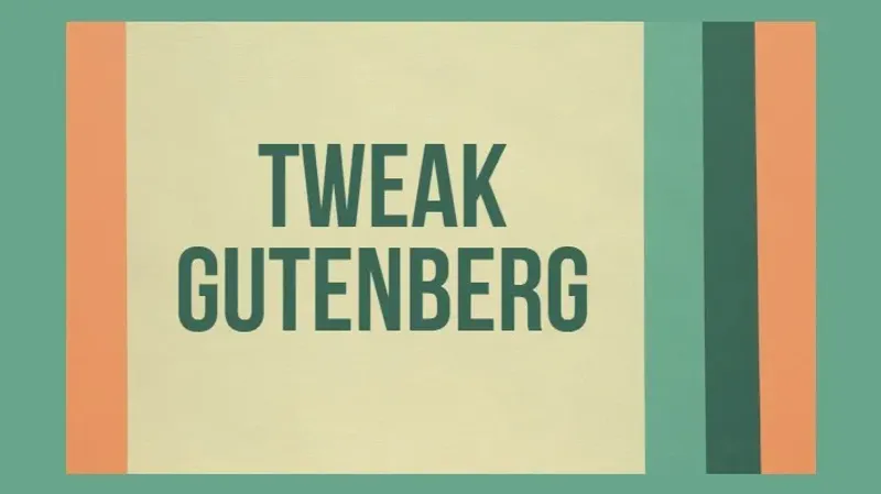 Some design tweaks for Project Gutenberg