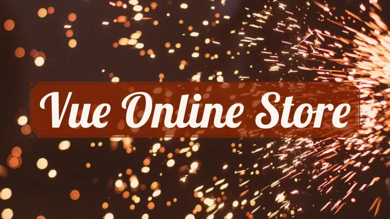 Vue Online Store with Shopping Cart