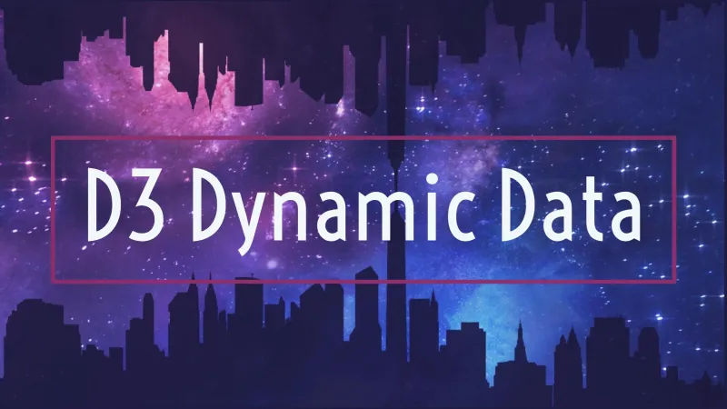 Updating Dynamic Data in D3