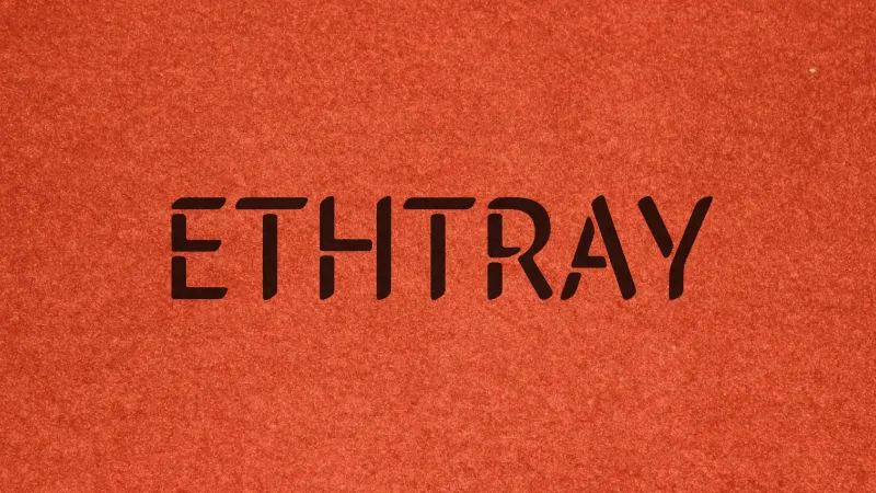 Creating a system tray icon to display the current Ether-USD market price