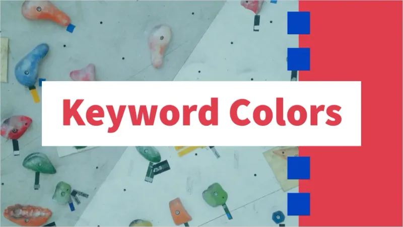 Rapid prototyping with CSS keyword colors