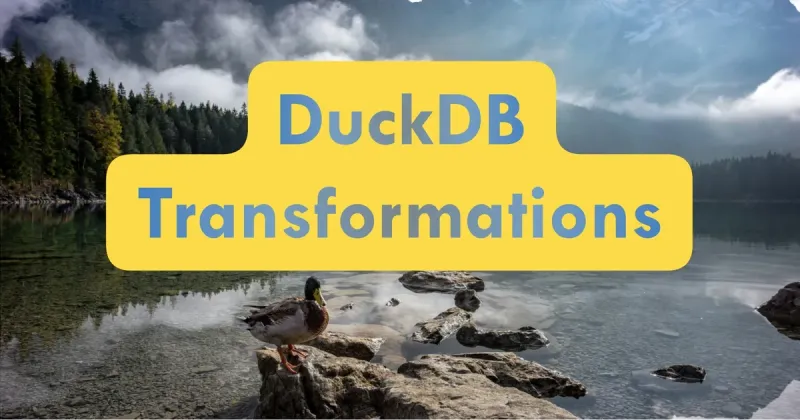 Converting TSV to CSV with DuckDB