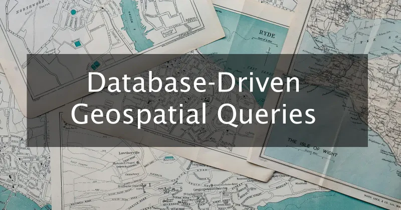 Managing Geographic Zones with GeoJSON and MariaDB