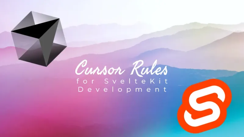 Cursor Rules for SvelteKit Development