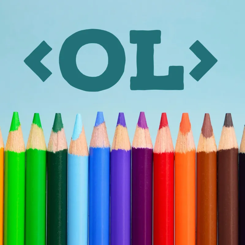 Ordered Lists in HTML